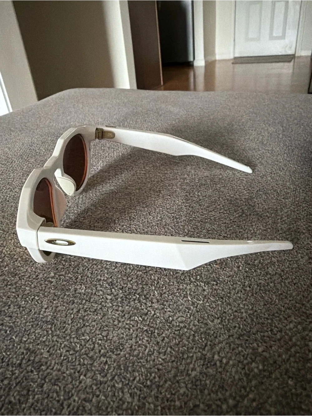 Oakley Meta AI HSTN Polarized Sunglasses - Ivory/Prizm 24K Polarized Lenses